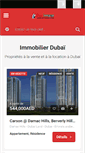 Mobile Screenshot of dubaiimmobilier.fr